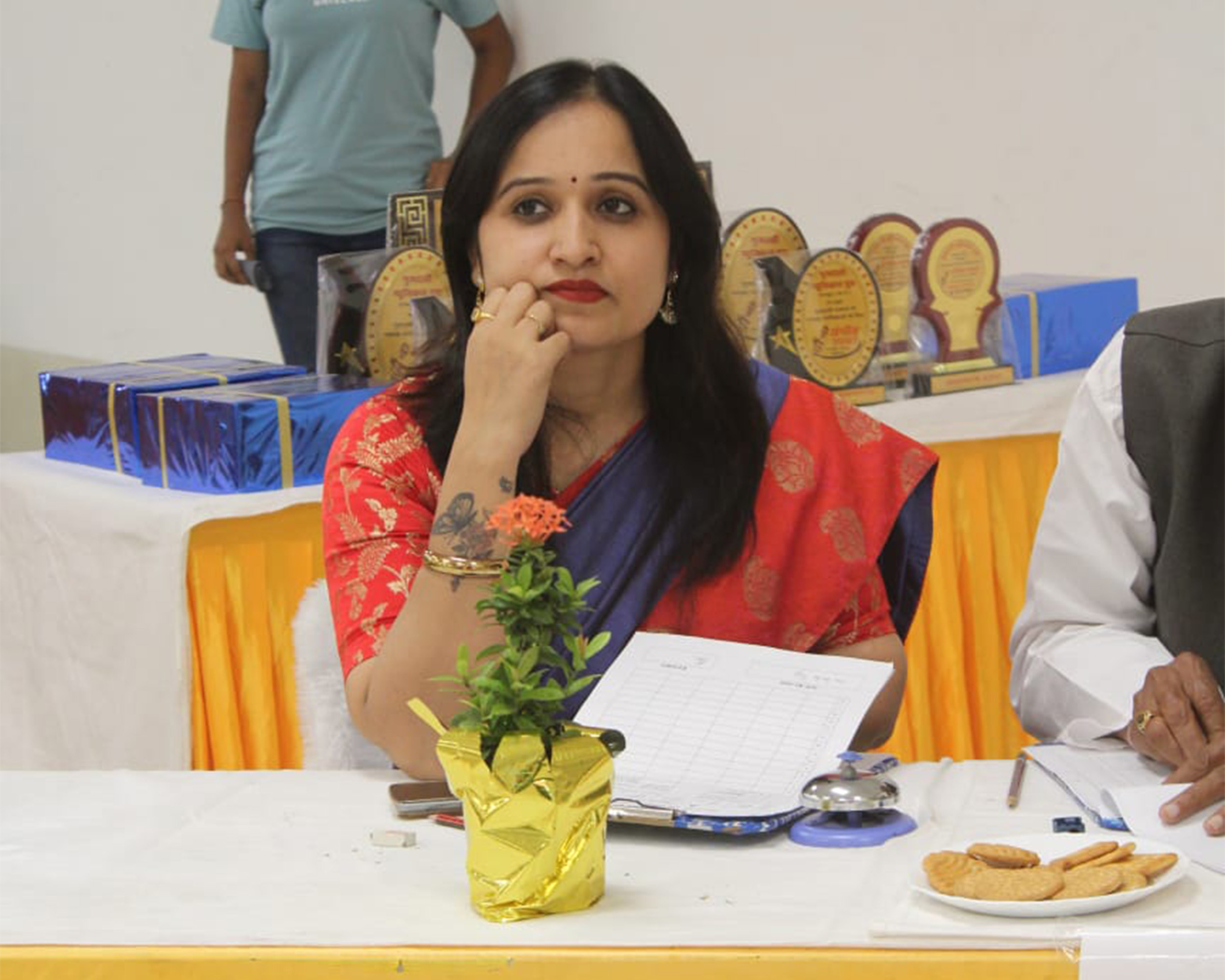 Smita Raje judging event 3